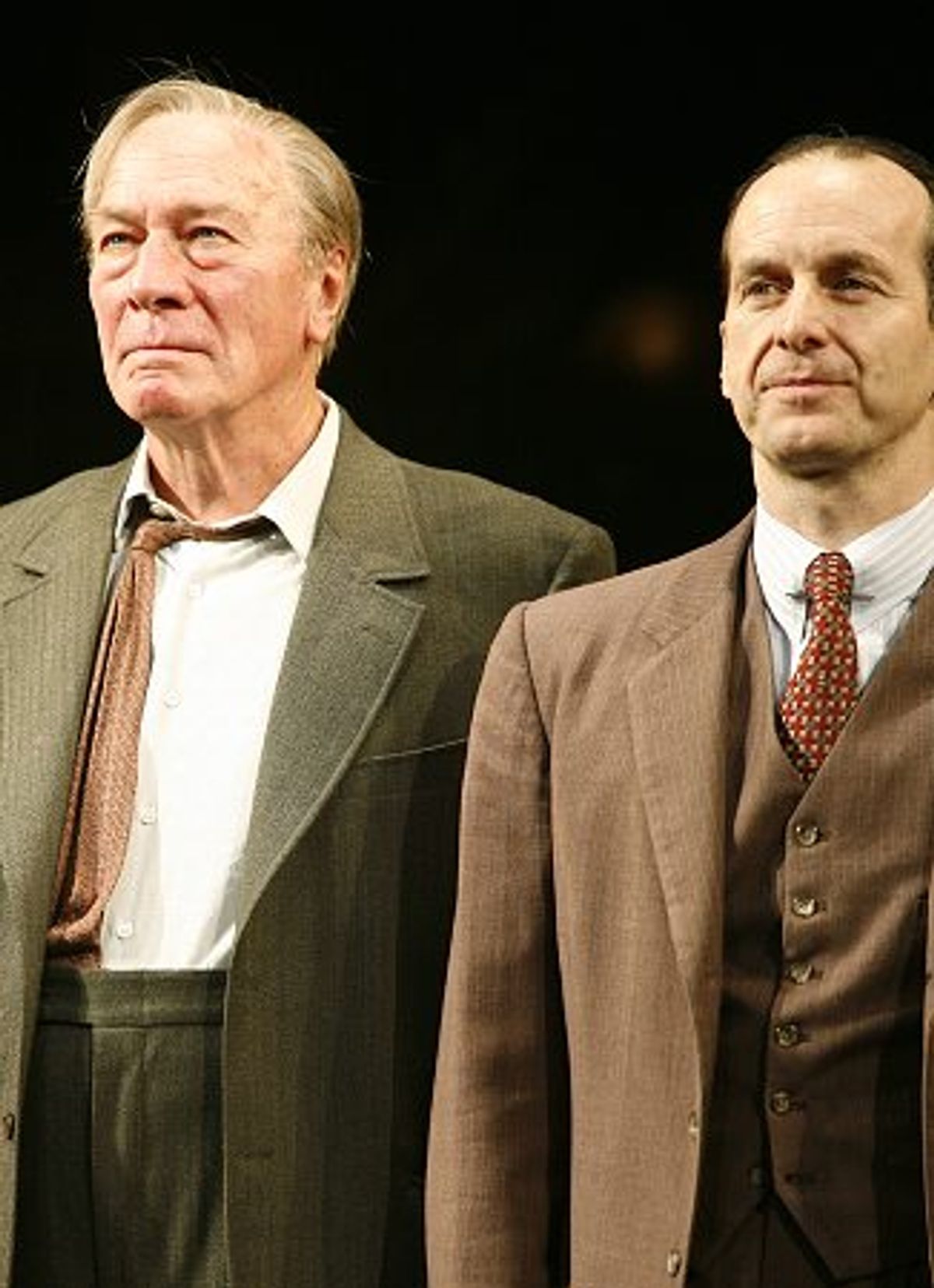 Christopher Plummer and Denis O'Hare at 