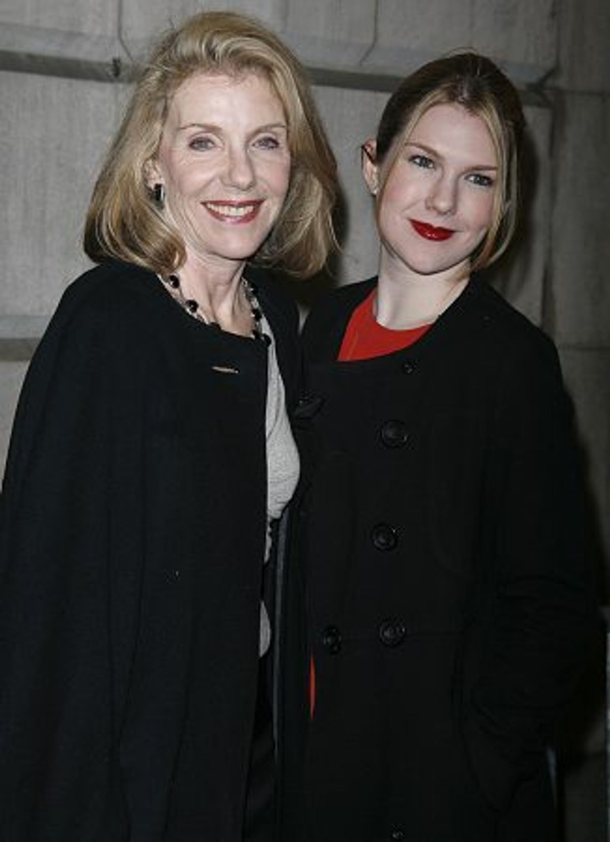 Jill Clayburgh and Lily Rabe at 