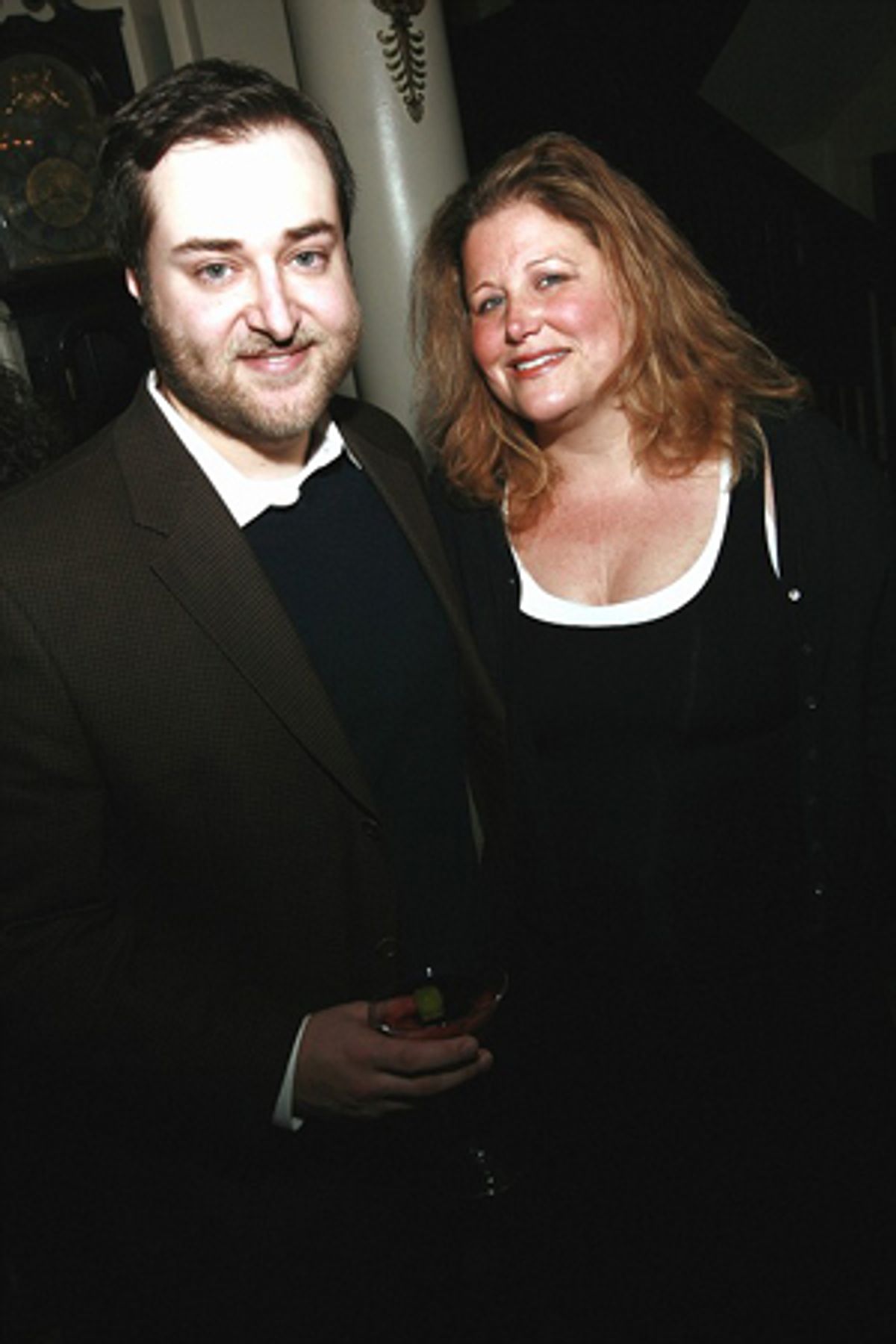 Michael Barra and EJ Levy at 