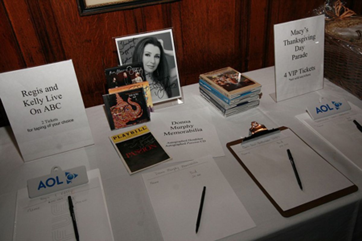 Donna Murphy memorabilia at 