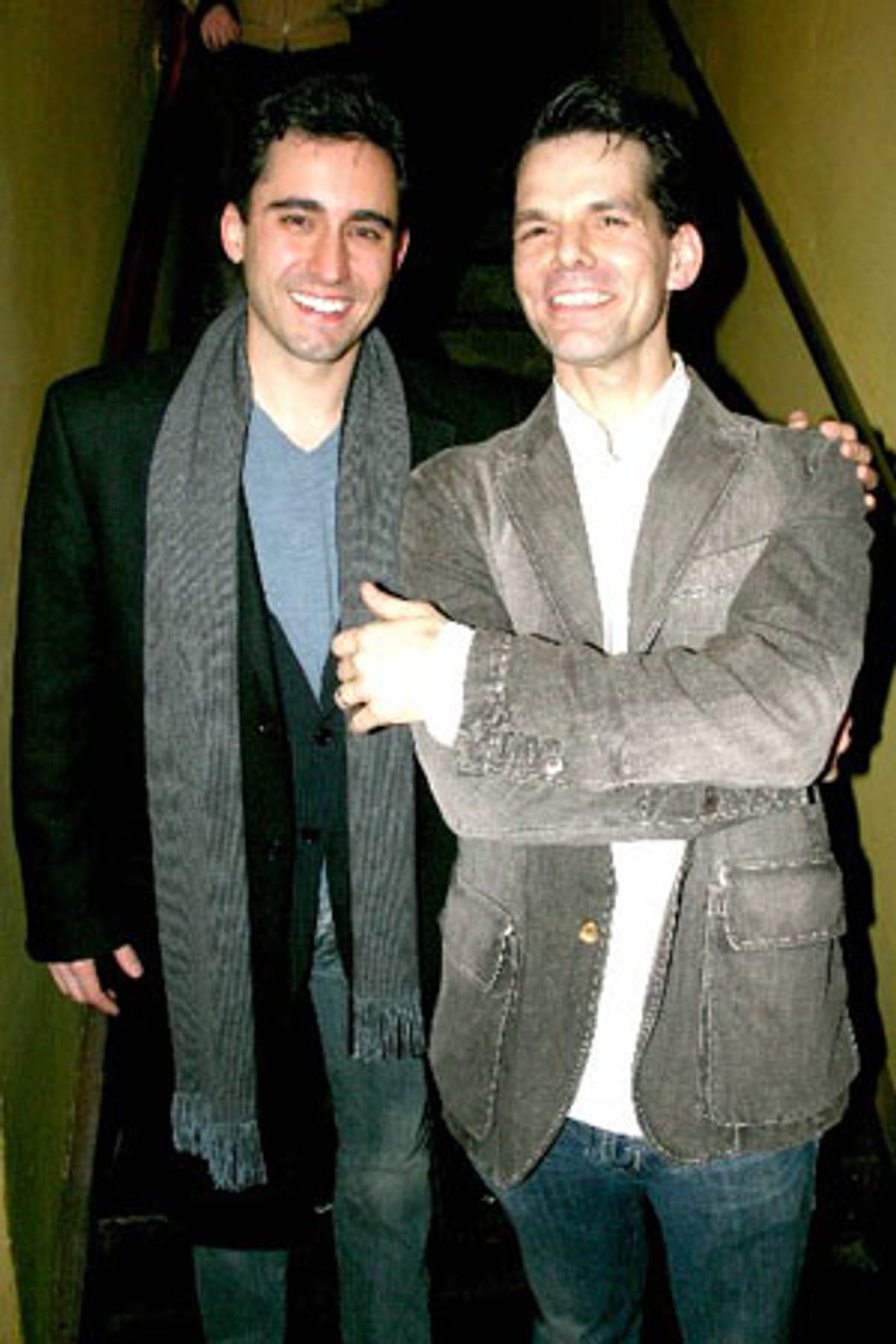 John Lloyd Young and J. Robert Spencer at 