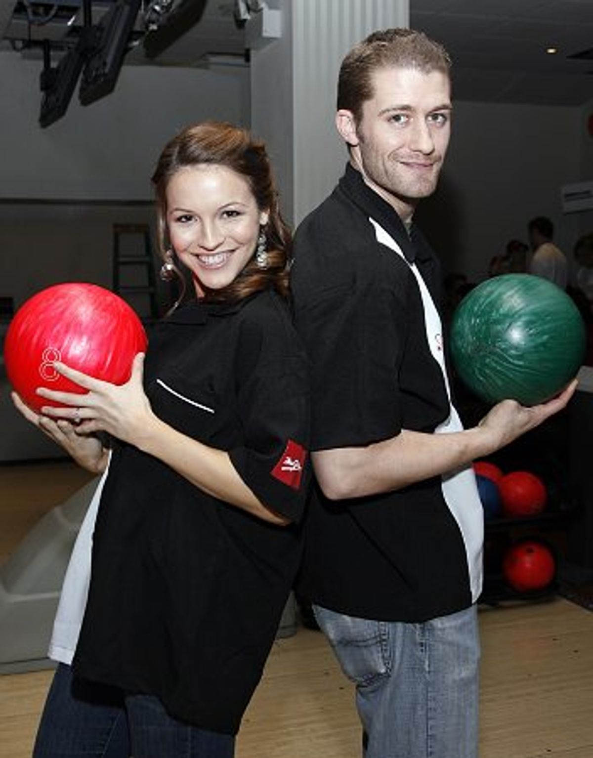 Chrishell Stause and Matthew Morrison at 