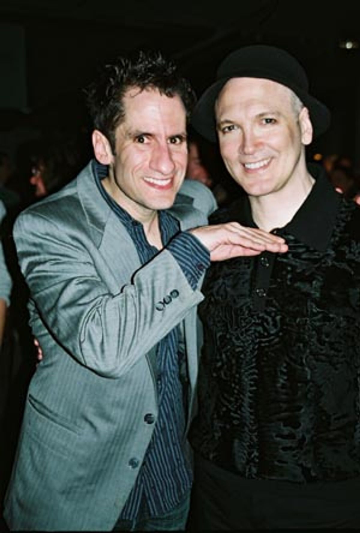 Seth Rudetsky and Charles Busch at 