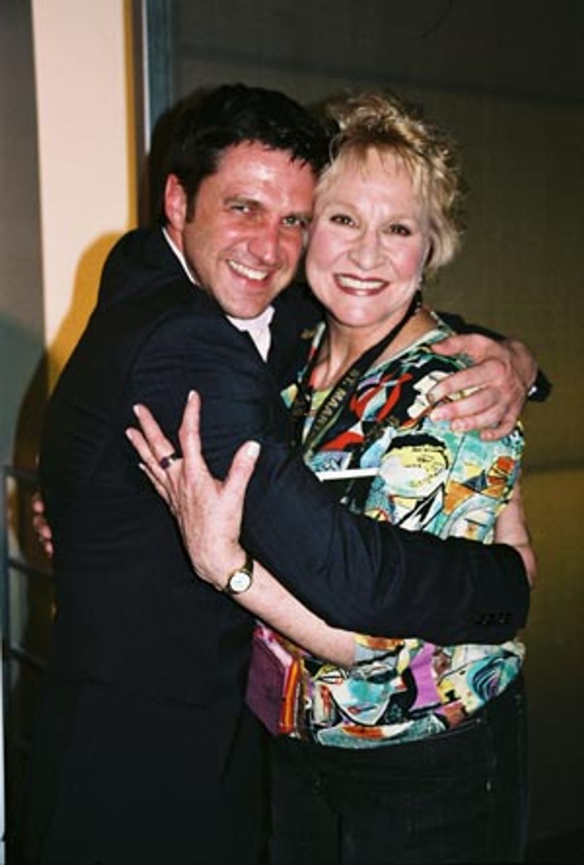 Raul Esparza and Pamela Myers at 