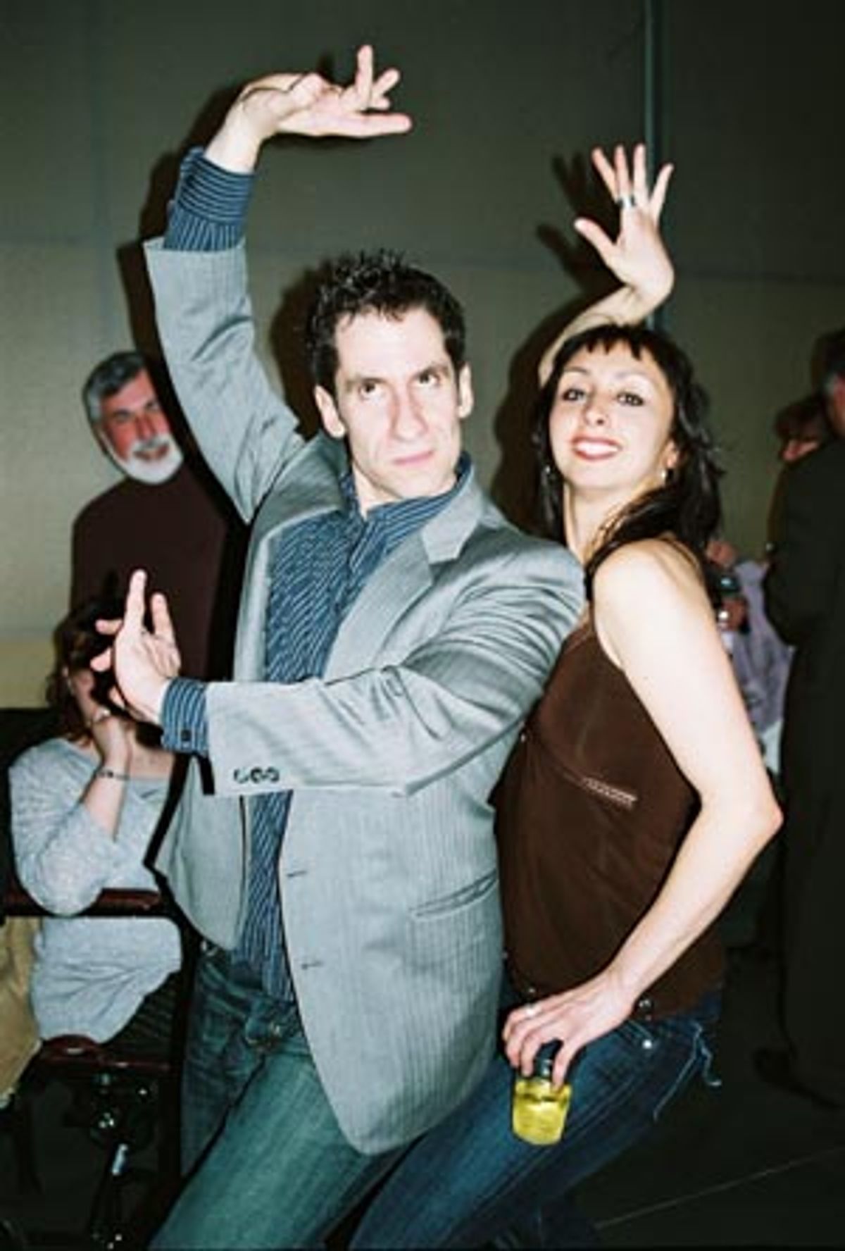 Seth Rudetsky and Natascia Diaz at 