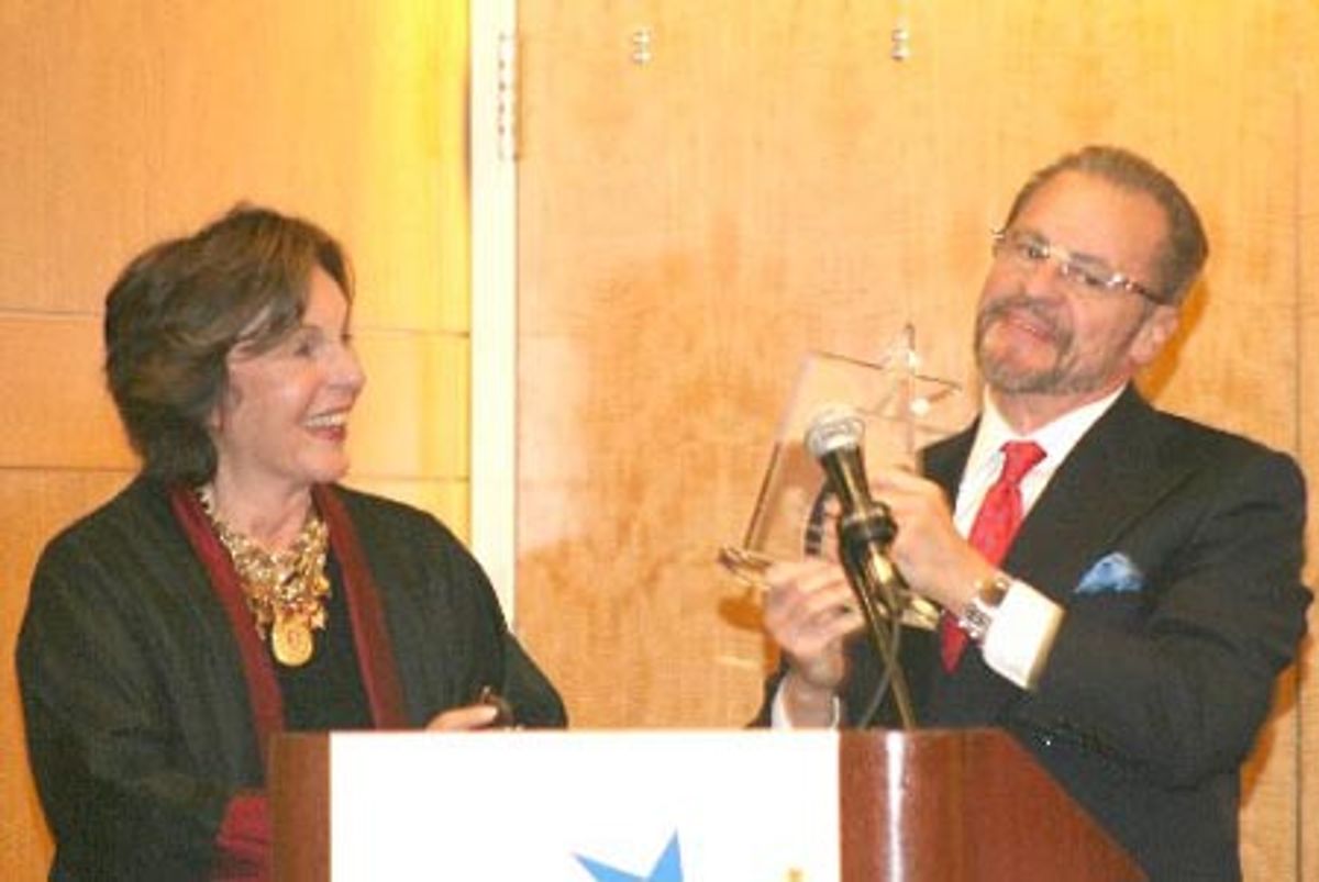 Fran Weissler and Barry Weissler at 