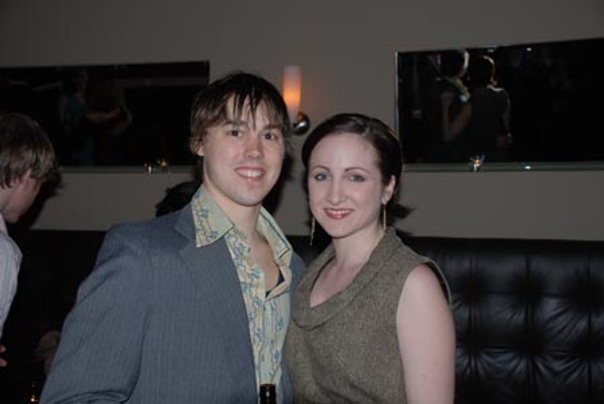 Christian Delcroix (Gideon) and Margot De LaBarre (Martha)  at 