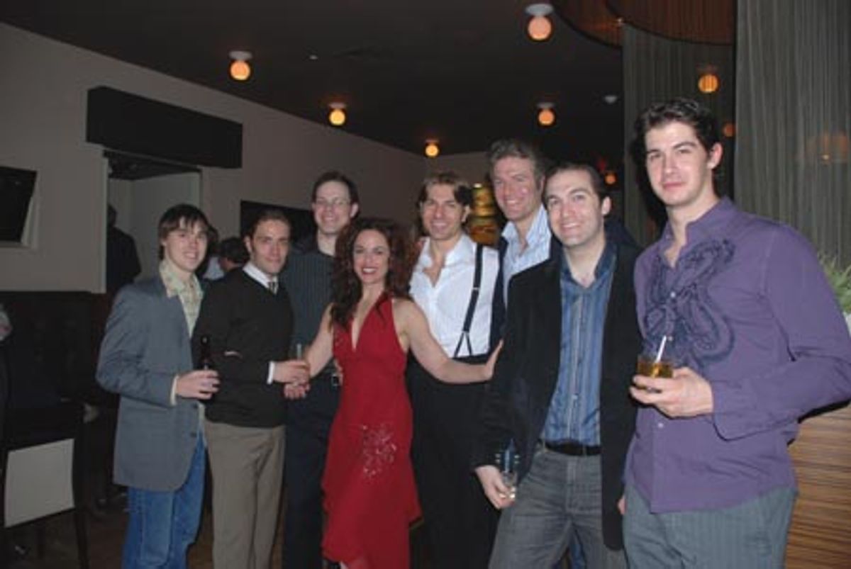 Christian Delcroix (Gideon), Eric Scotto (Frank), Luke Longacre (Caleb), Michelle Dawson (Milly), Karl Warden (Daniel), Edward Watts (Adam), Randy Bobish (Benjamin) and Travis Kelley (Ephraim)  at 