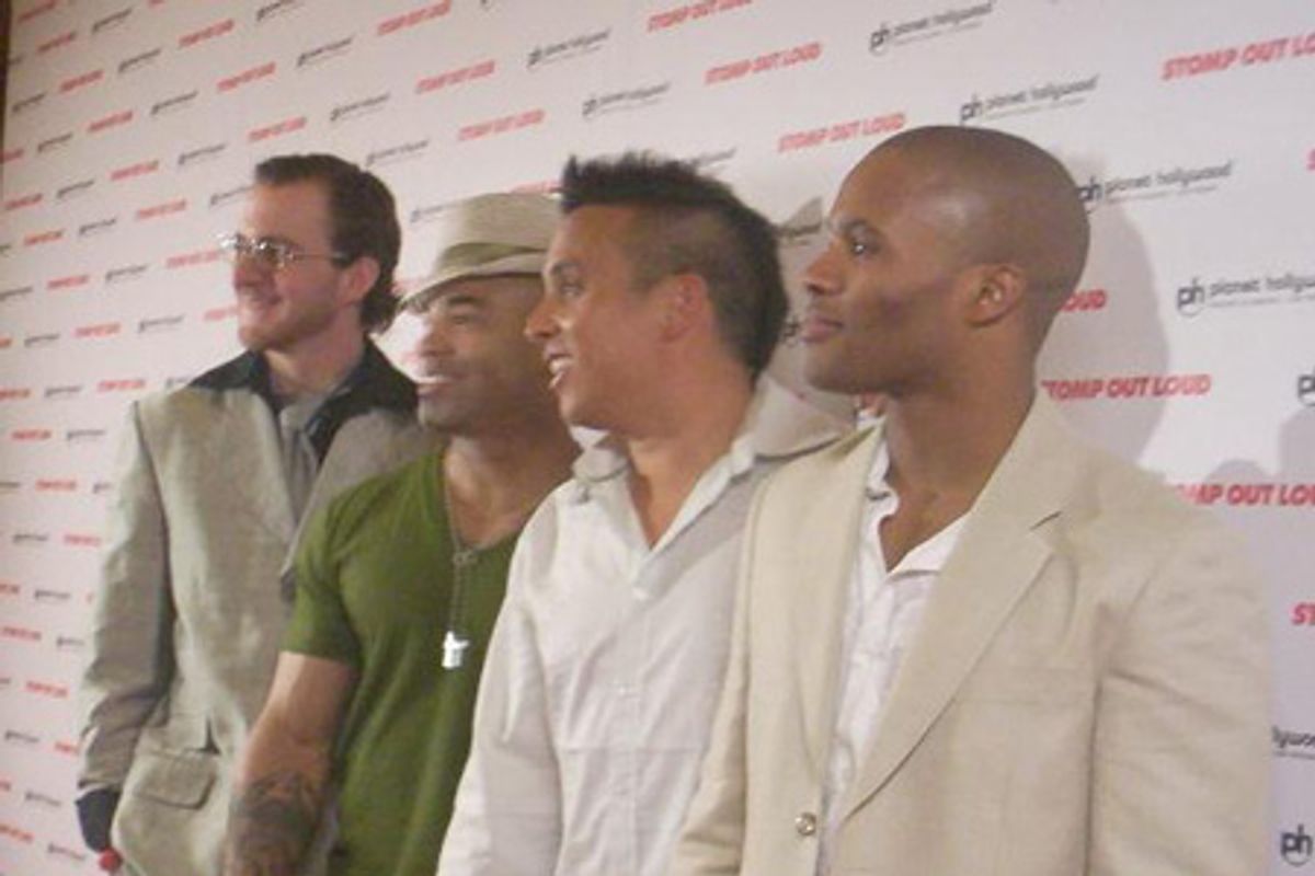 Michael Oakley, Carlos Thomas, Richard Samson and Jason Nious at 