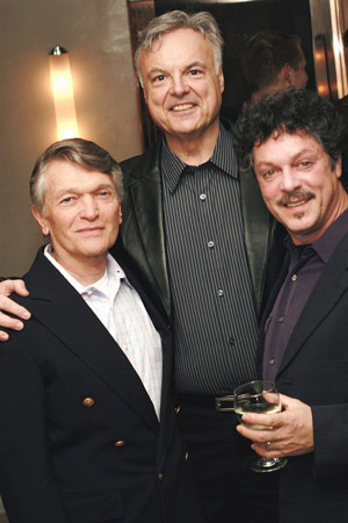 Charles Abbott, Dennis Grimaldi and Stephen DeGhelder at 