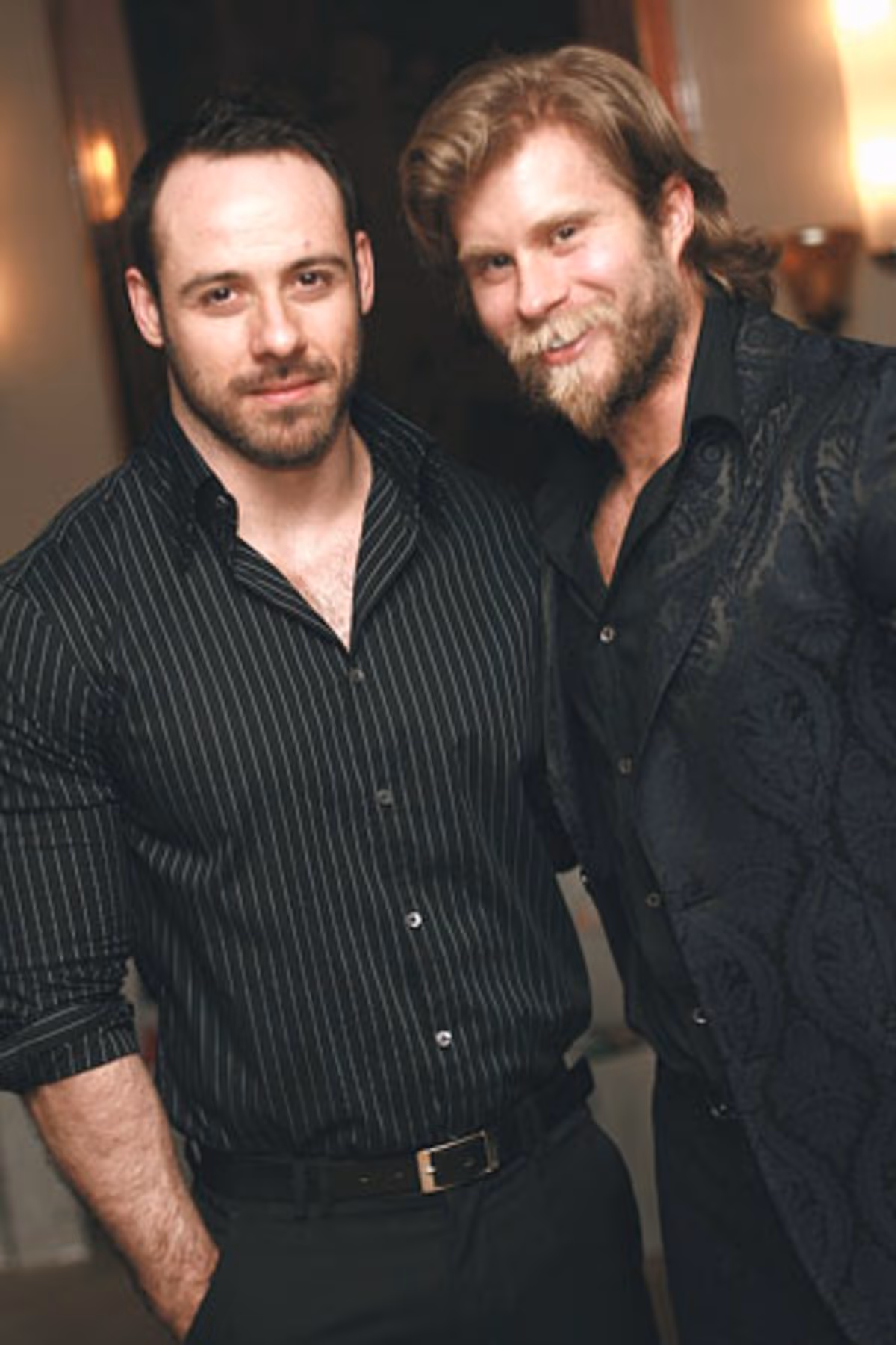 Igor Sanna and Craig Ramsay at GAYFEST NYC Launch Party