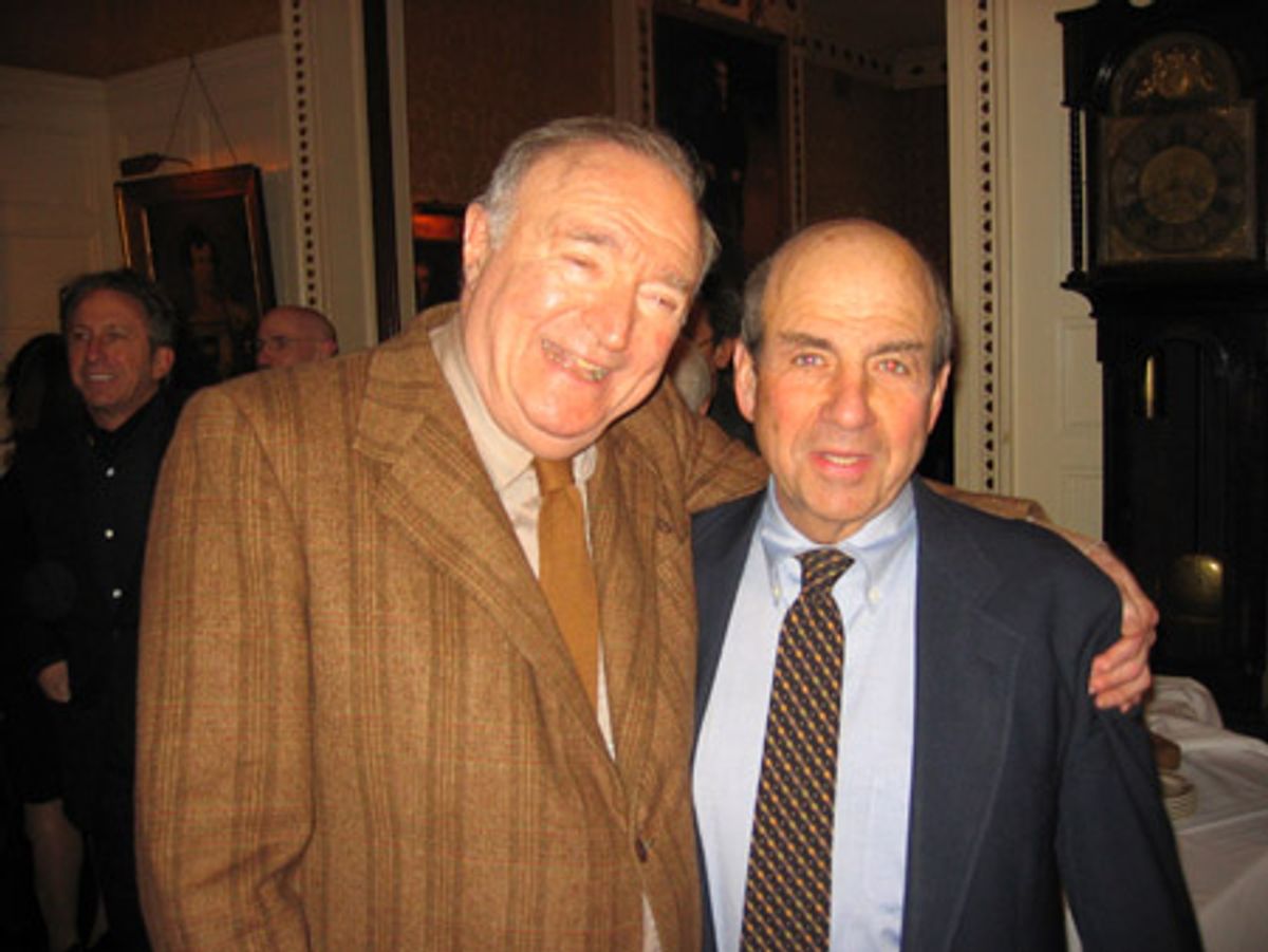 Wynn Handman and Calvin Trillin at 