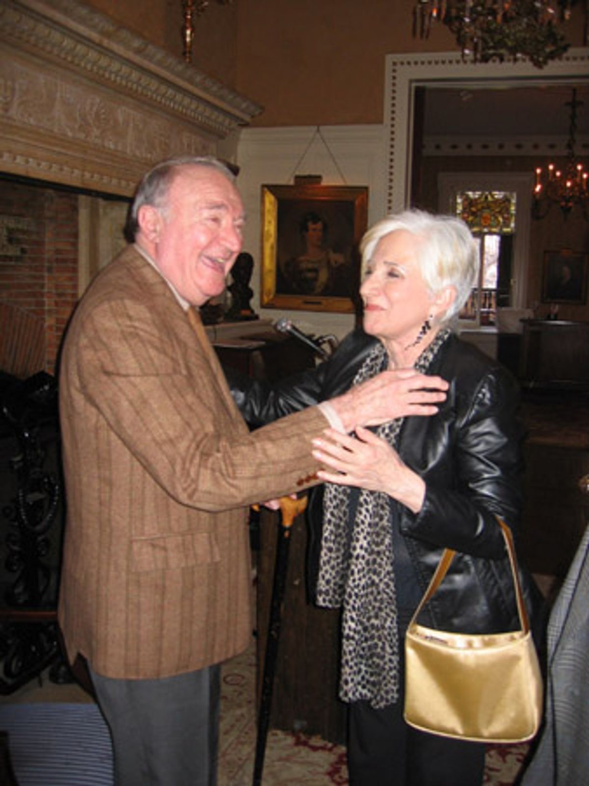 Wynn Handman and Olympia Dukakis at 