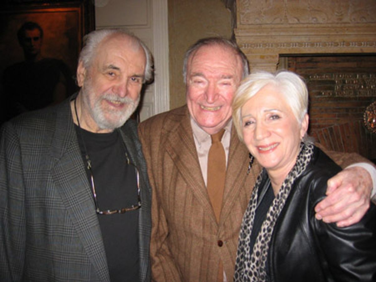 Louis Zorich, Wynn Handman with Olympia Dukakis  at 