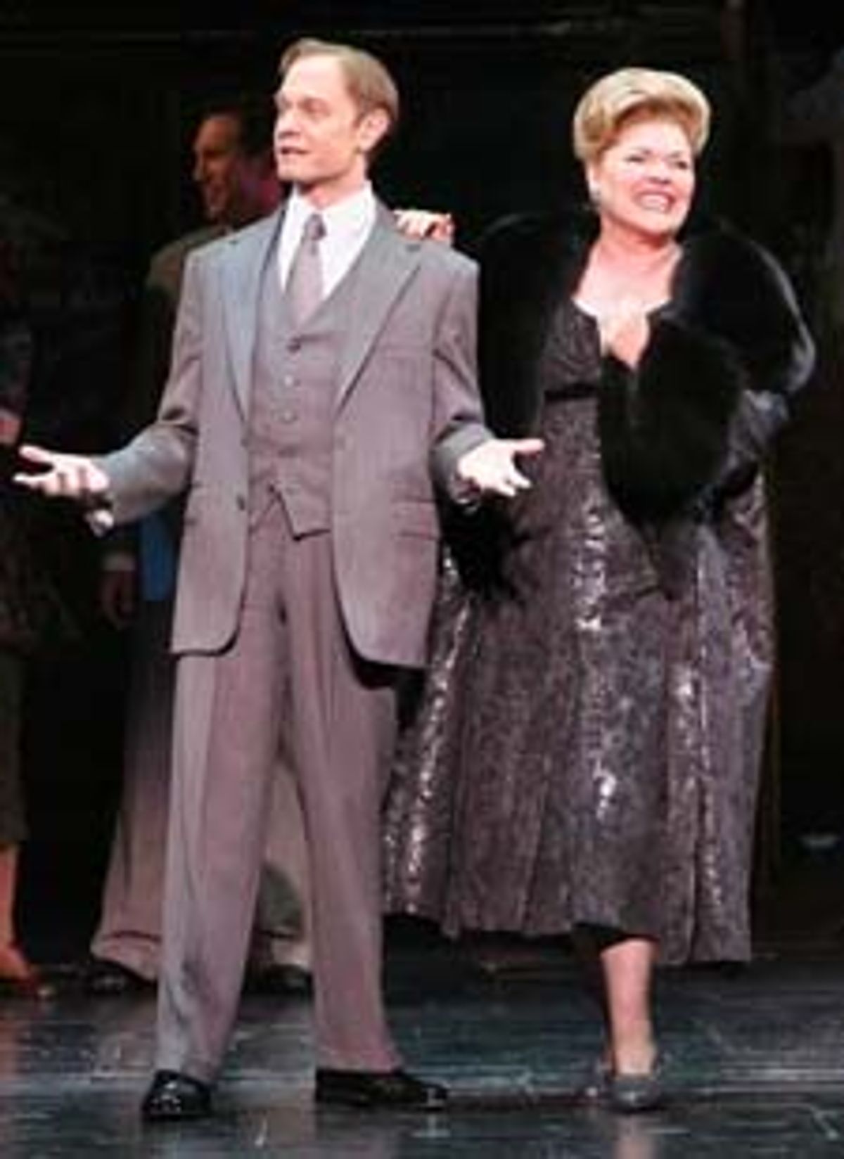 David Hyde Pierce and Debra Monk at 