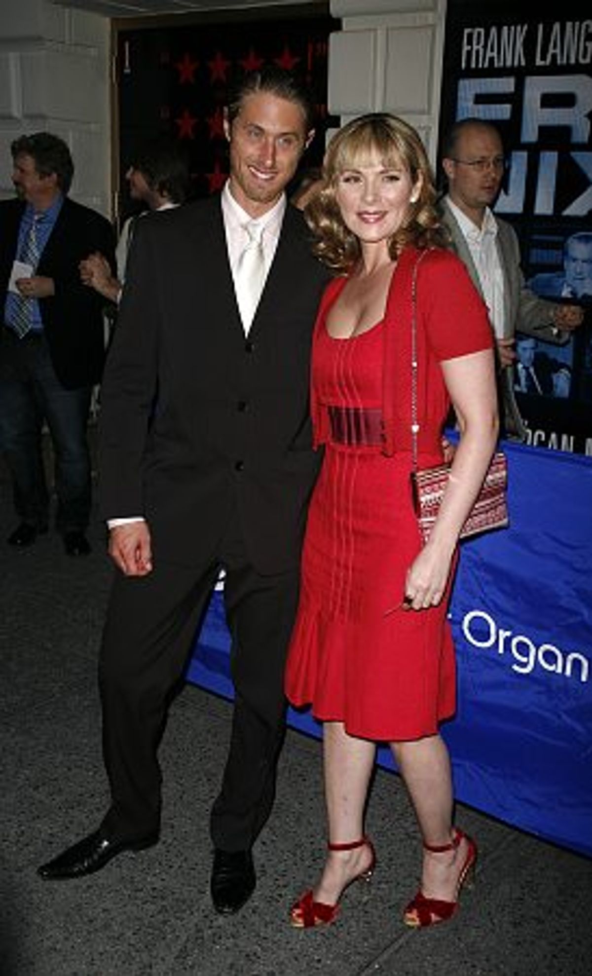 Kim Cattrall with boyfriend Alan Wyse at 