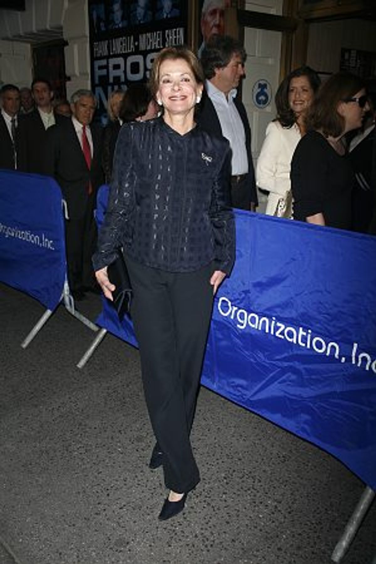 Jessica Walters at Frost/Nixon Opening Night
