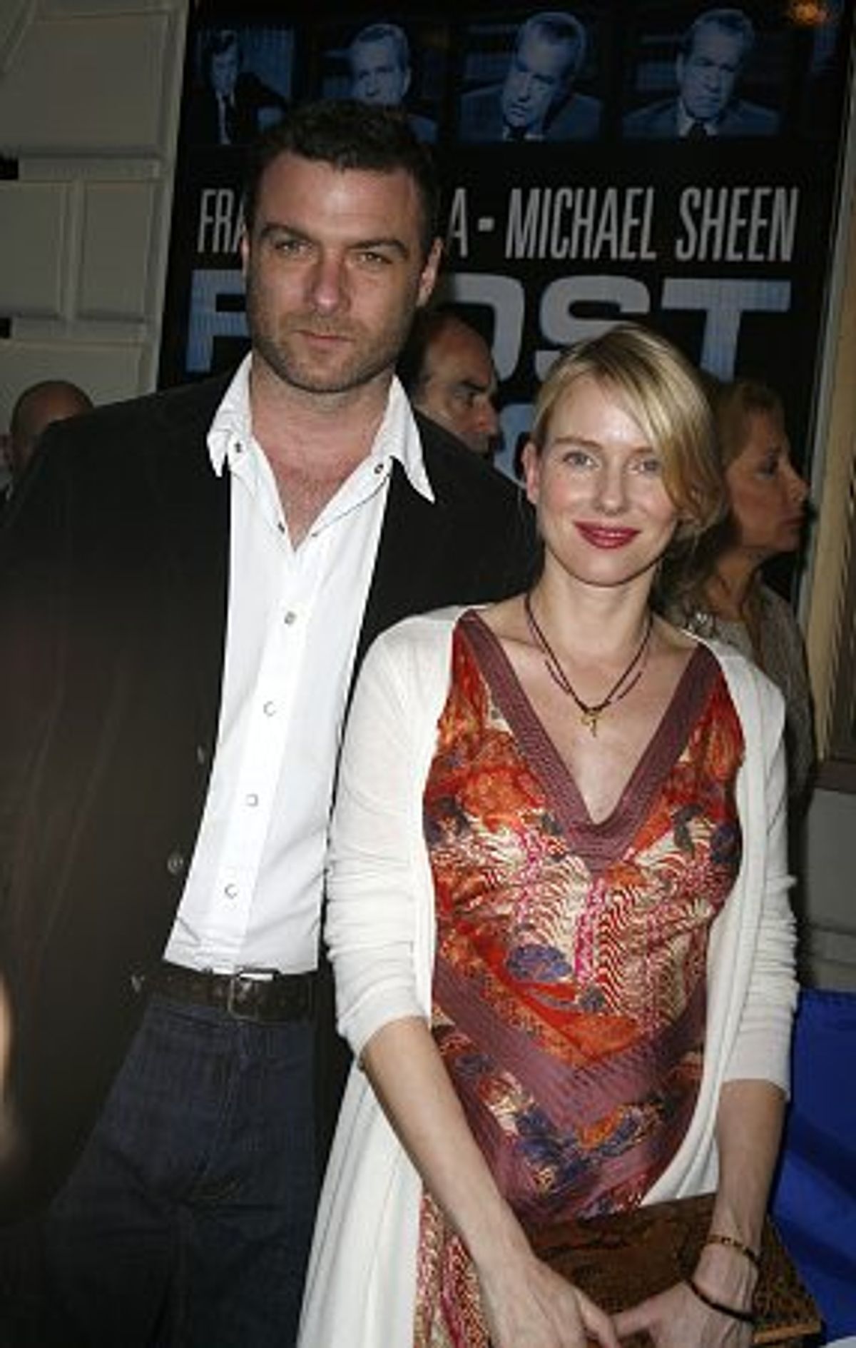 Liev Schreiber and Naomi Watts at 