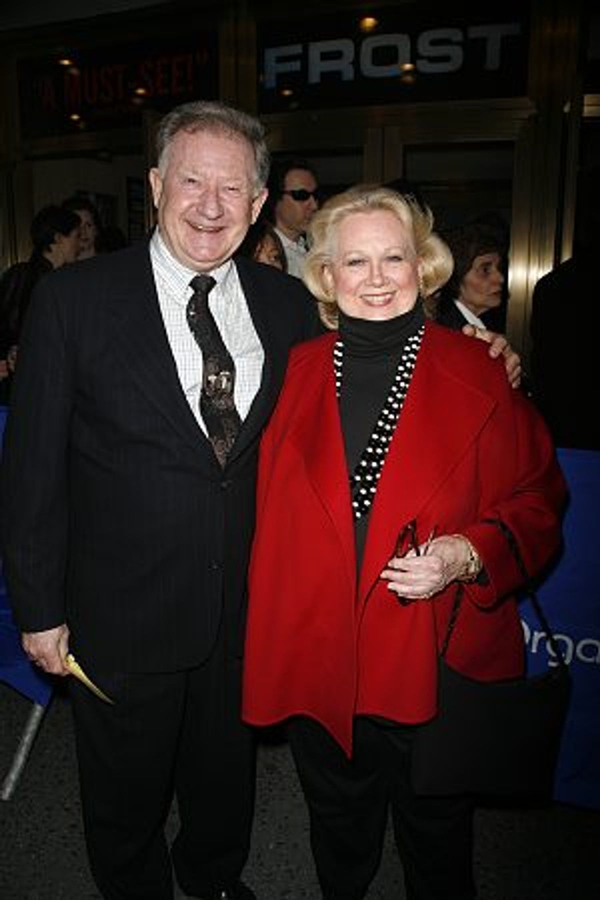Harvey Evans and Barbara Cook at 