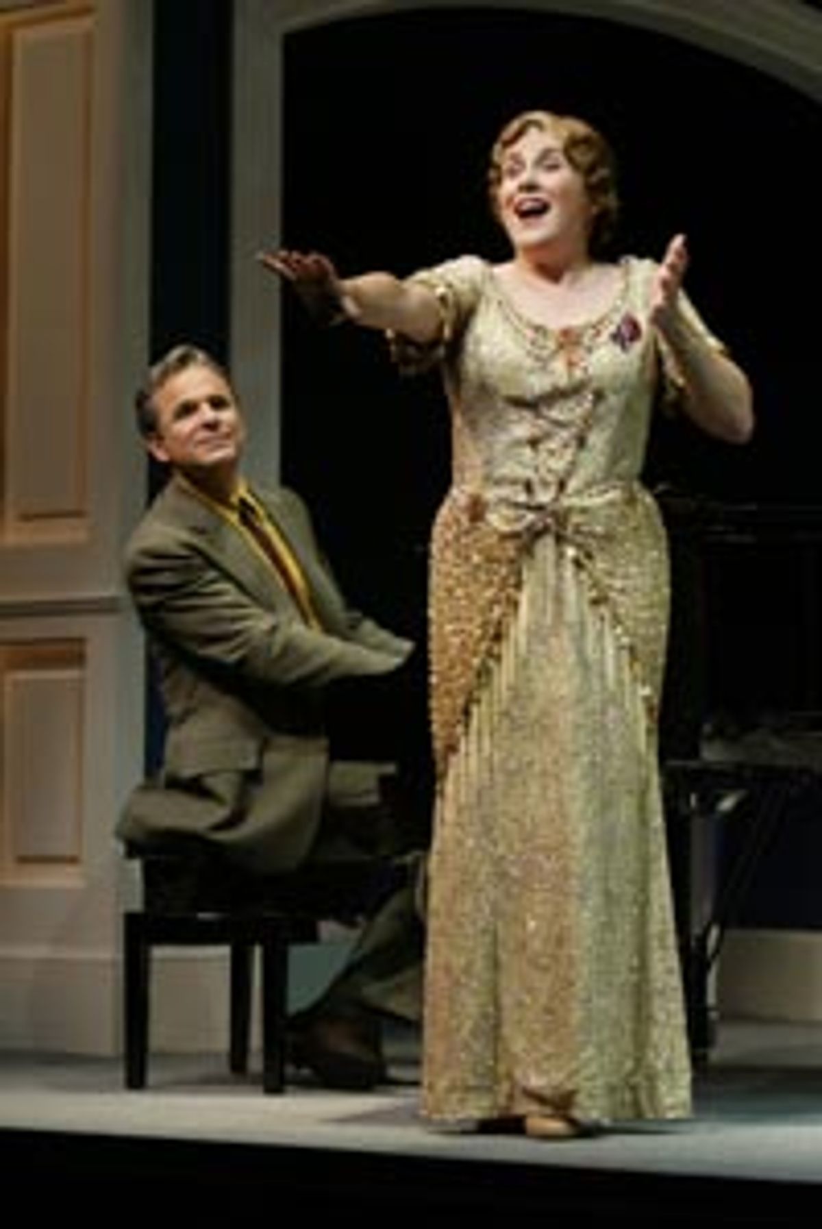 Donald Corren and Judy Kaye in 'Souvenir' at 