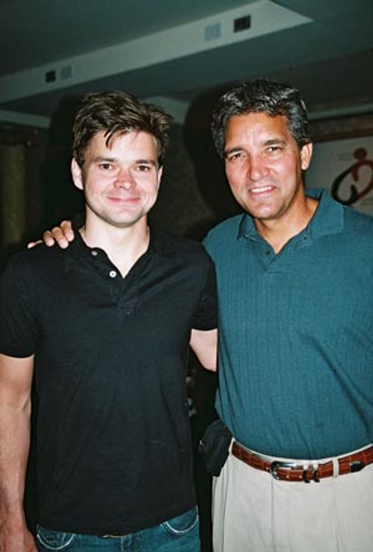 Hunter Foster and Bruce Dimpflmaier at 