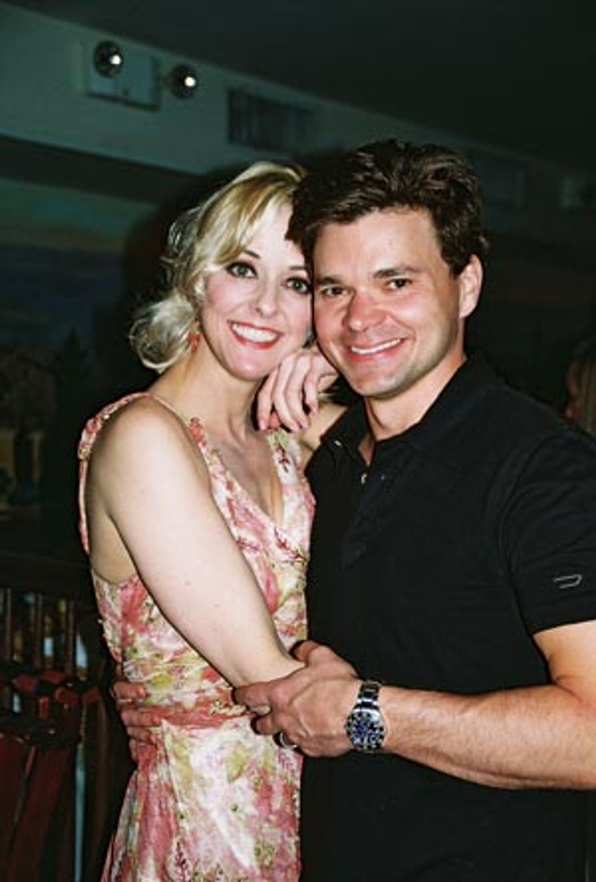 Angie Schworer and Hunter Foster at 