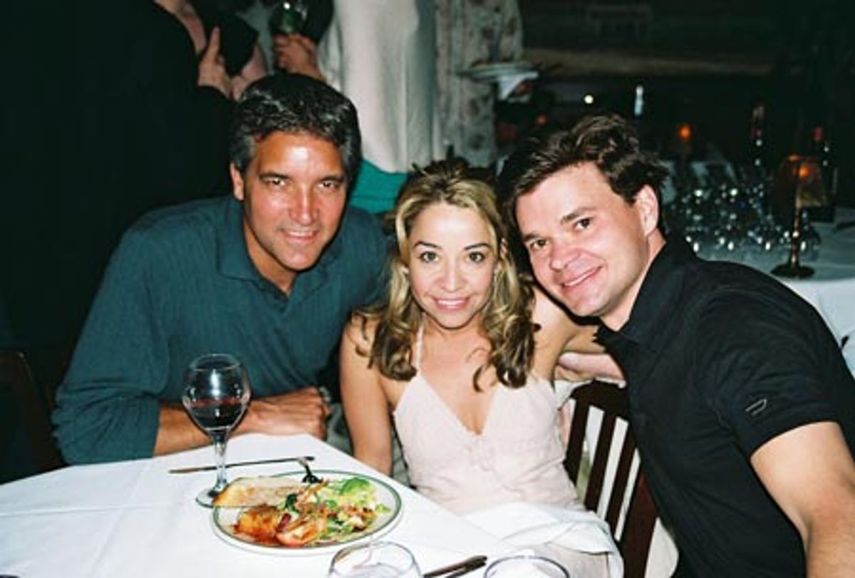 Bruce Dimpflmaier, Jennifer Cody and Hunter Foster at 