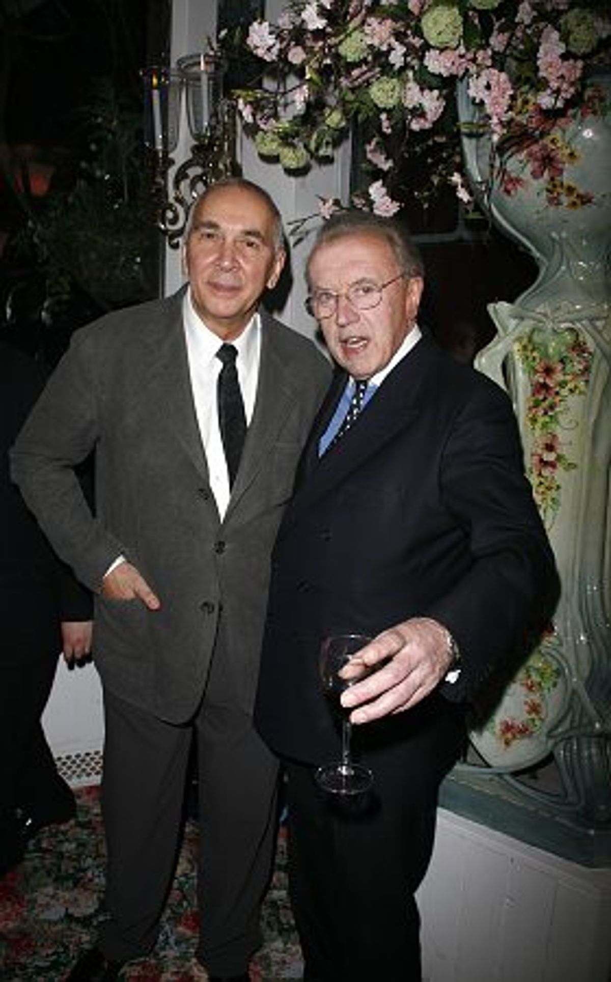 Frank Langella and David Frost at 