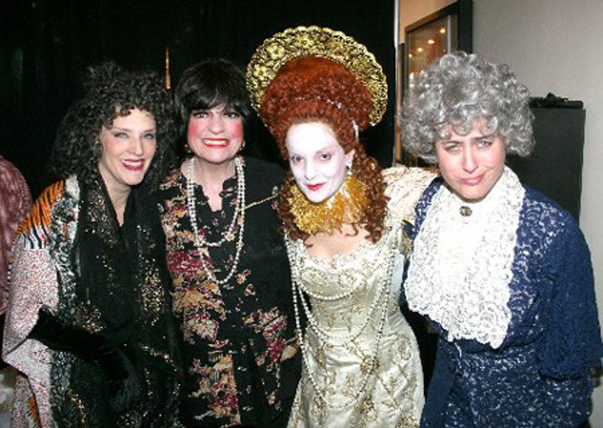 The Drowsy Chaperone stars Stacia Fernandez, JoAnn Worley, Jennifer Smith with lyricist Lisa Lambert at 
