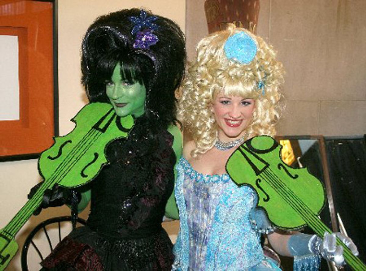 Lisa Brescia and Katie Adams (Glinda standby) at 