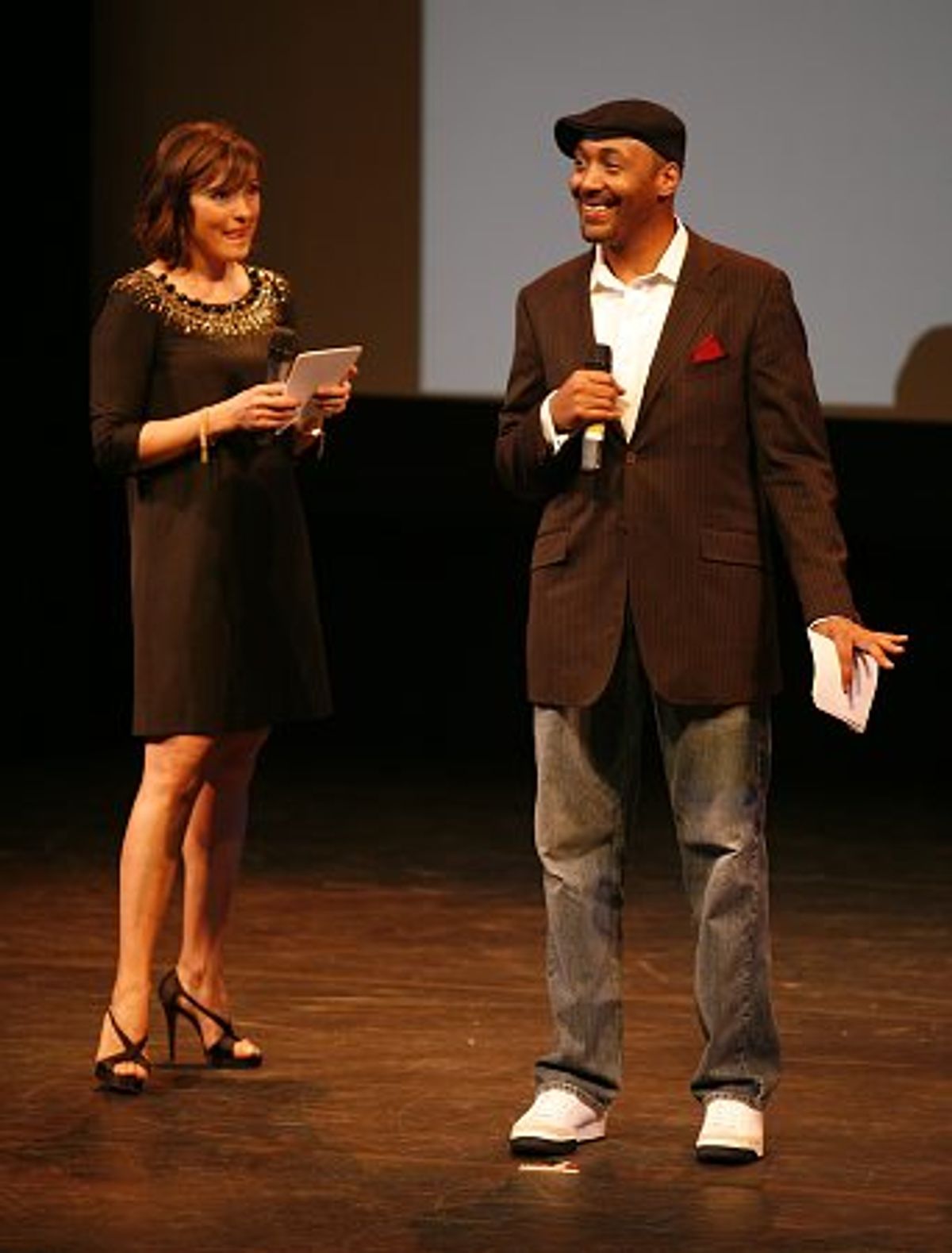 Mariska Hargitay and Jesse L. Martin at 