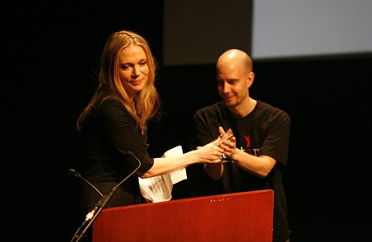 Peggy Lipton and Taro Alexander at 