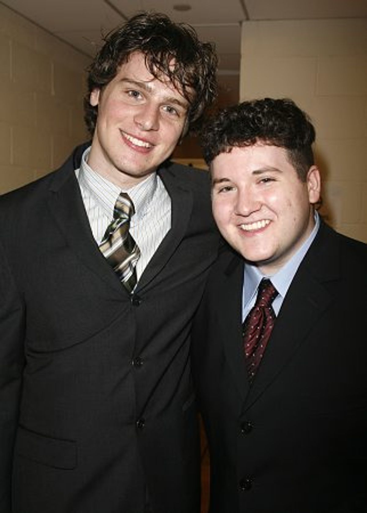 Jonathan Groff and Brian Charles Johnson at 