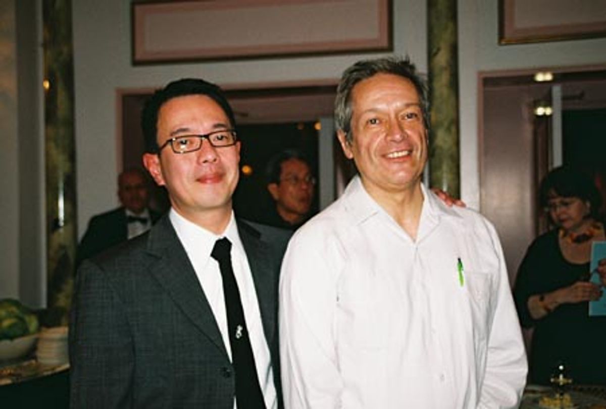 Ralph Pena (Ma-Yi Theater Company's Artistic Director) and Jorge Ortoll (Ma-Yi Theater Company's Executive Director) at 