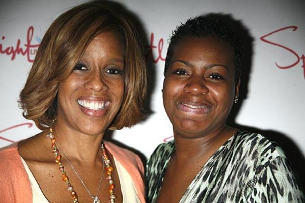 Gayle King and Fantasia Barrino at 