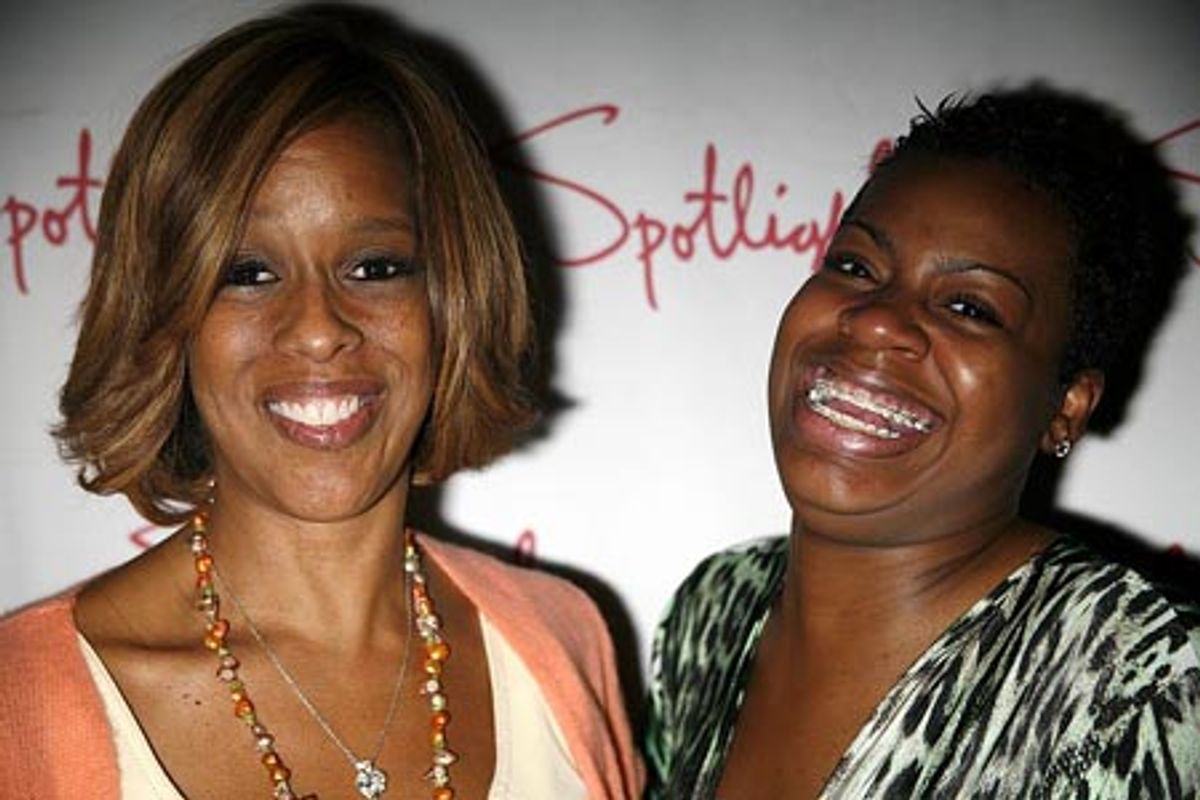 Gayle King and Fantasia Barrino at 