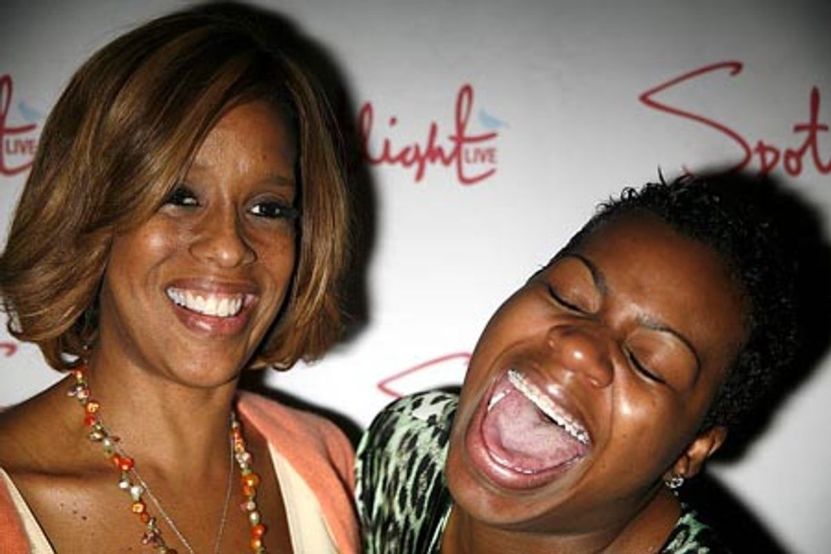 Gayle King and Fantasia Barrino at 