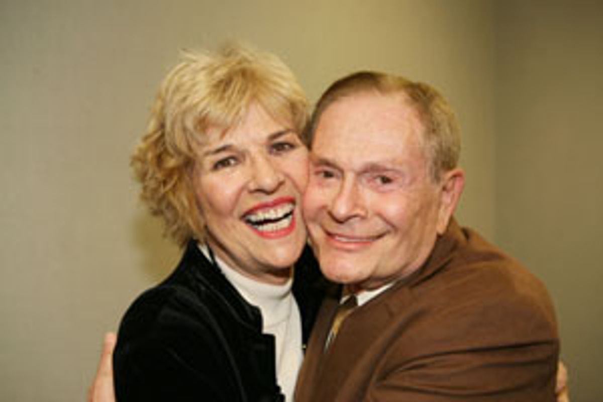 Karen Morrow and Jerry Herman at 