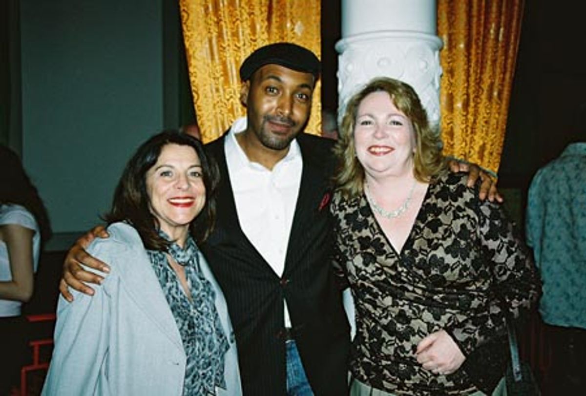 Lorraine Shanley, Jesse L. Martin and Maria Dziergowski at 
