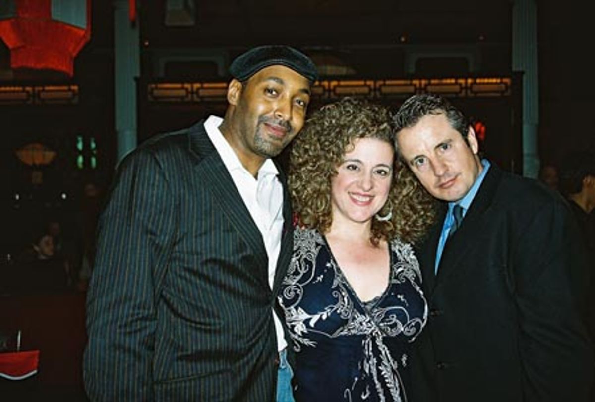 Jesse L. Martin, Mary Testa and Grant Shaud at 