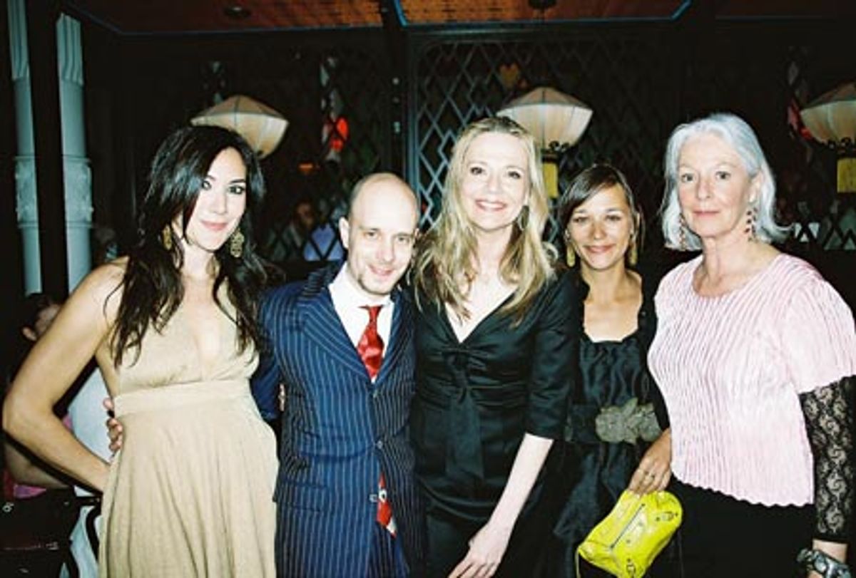 Nadia Dajani, Taro Alexander, Peggy Lipton, Rashida Jones and Jane Alexander at 