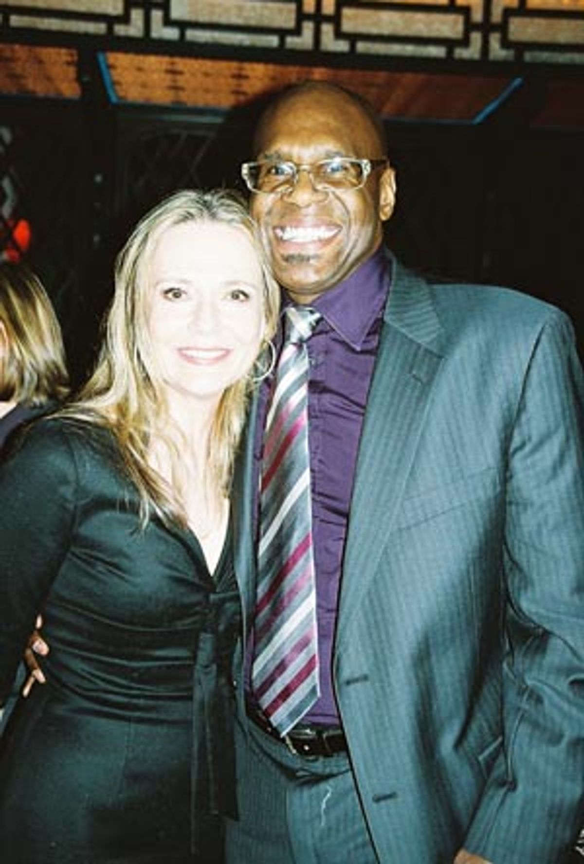 Peggy Lipton and Everett Bradley at 
