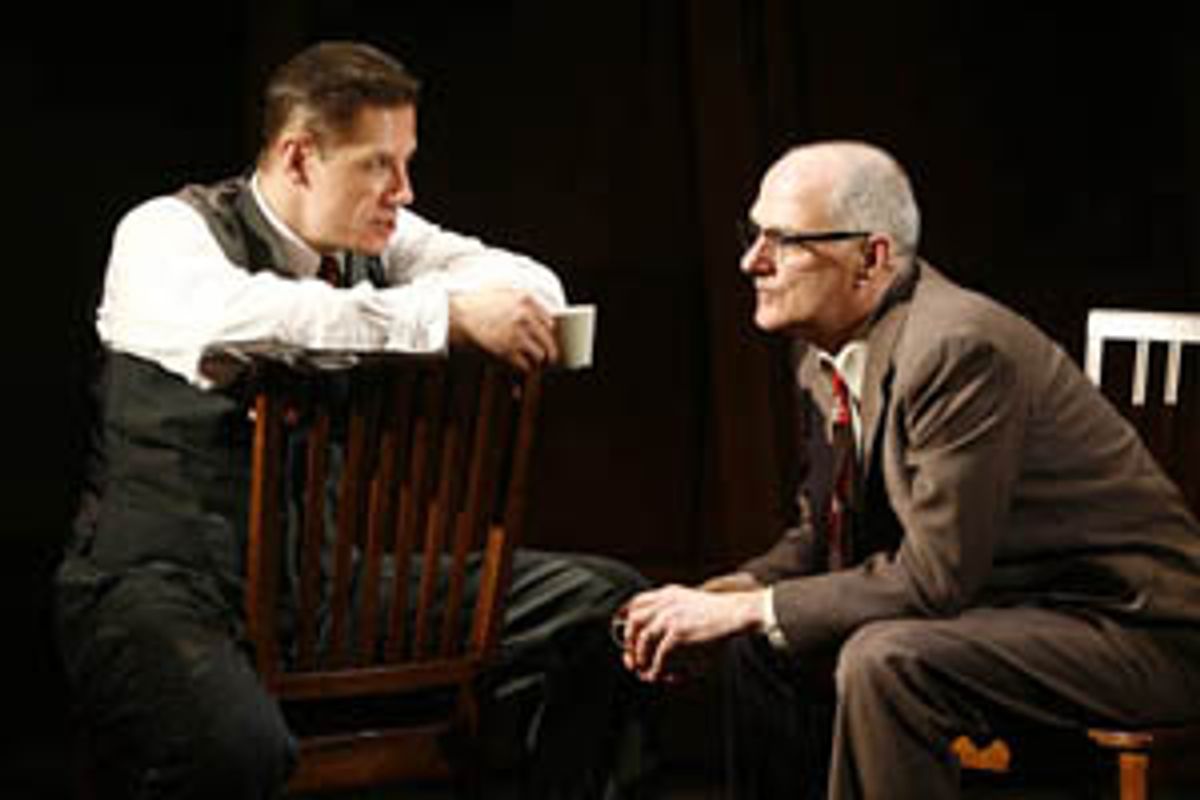 Photo of Robert Krakovski and Patrick Husted by Carol Rosegg at 