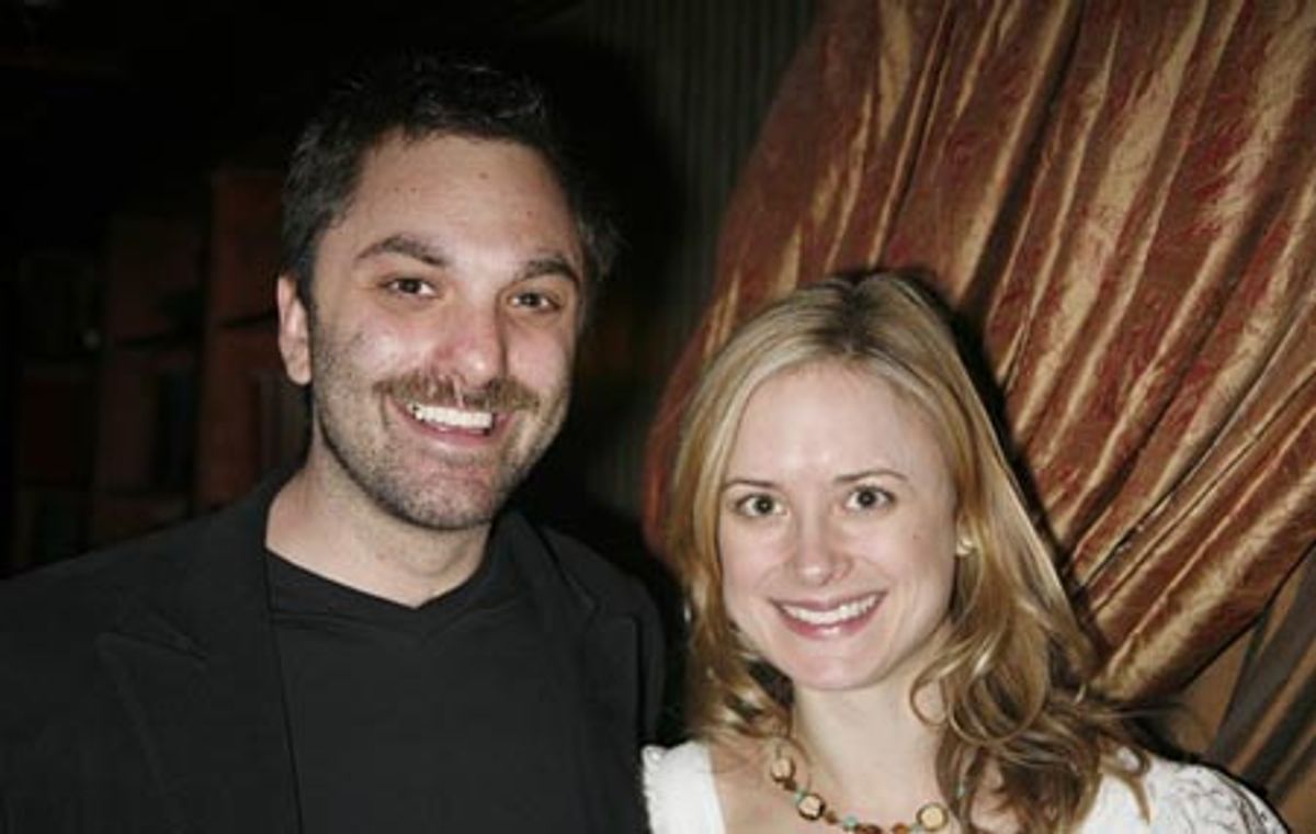 Christopher Shinn and Rebecca Brooksher at 