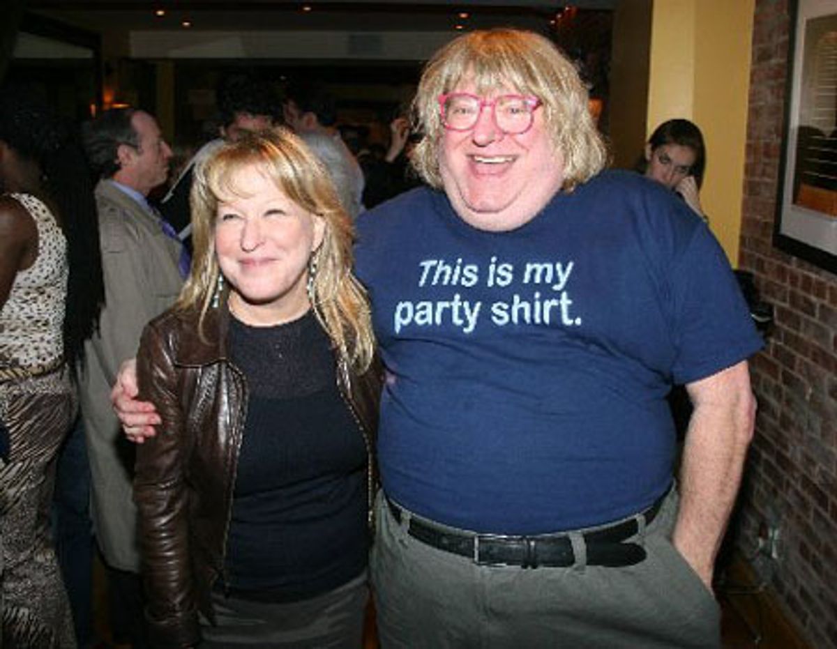 Bette Midler and Bruce Vilanch at 