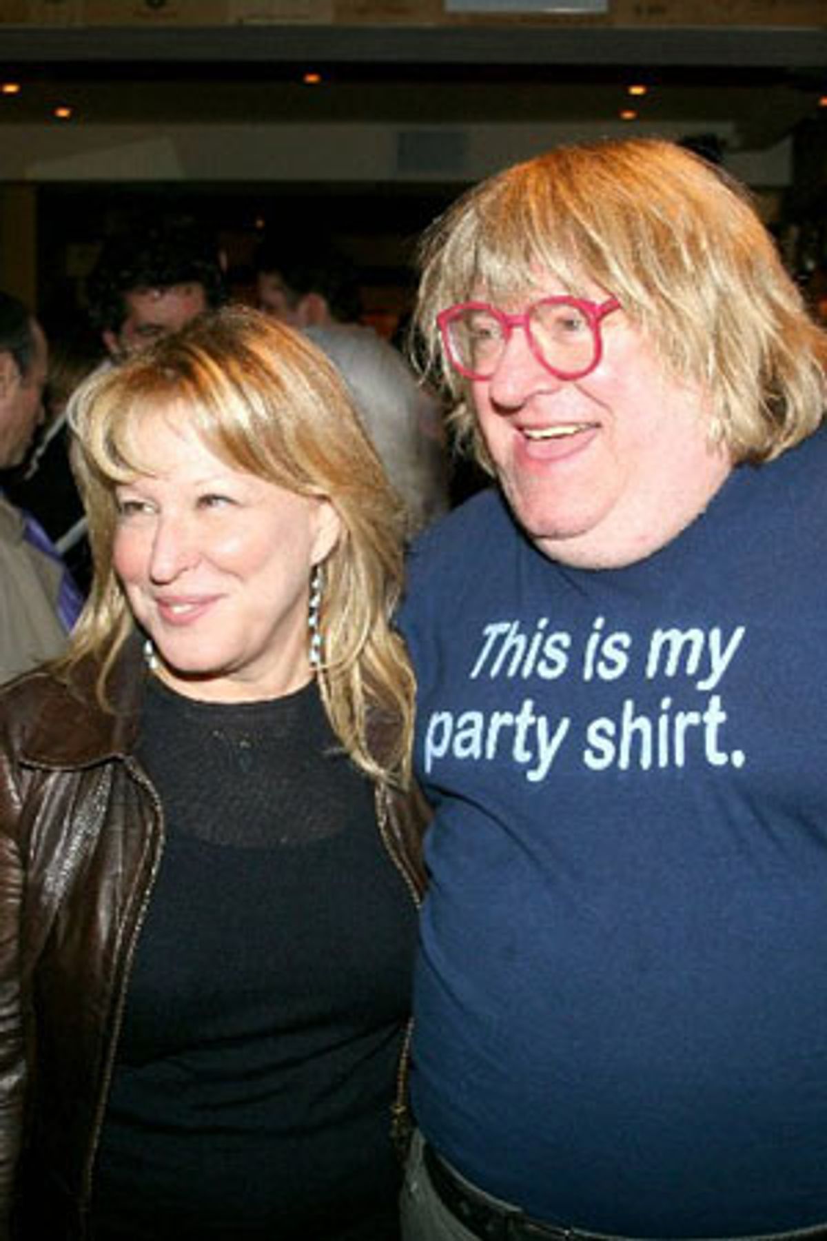 Bette Midler and Bruce Vilanch at 