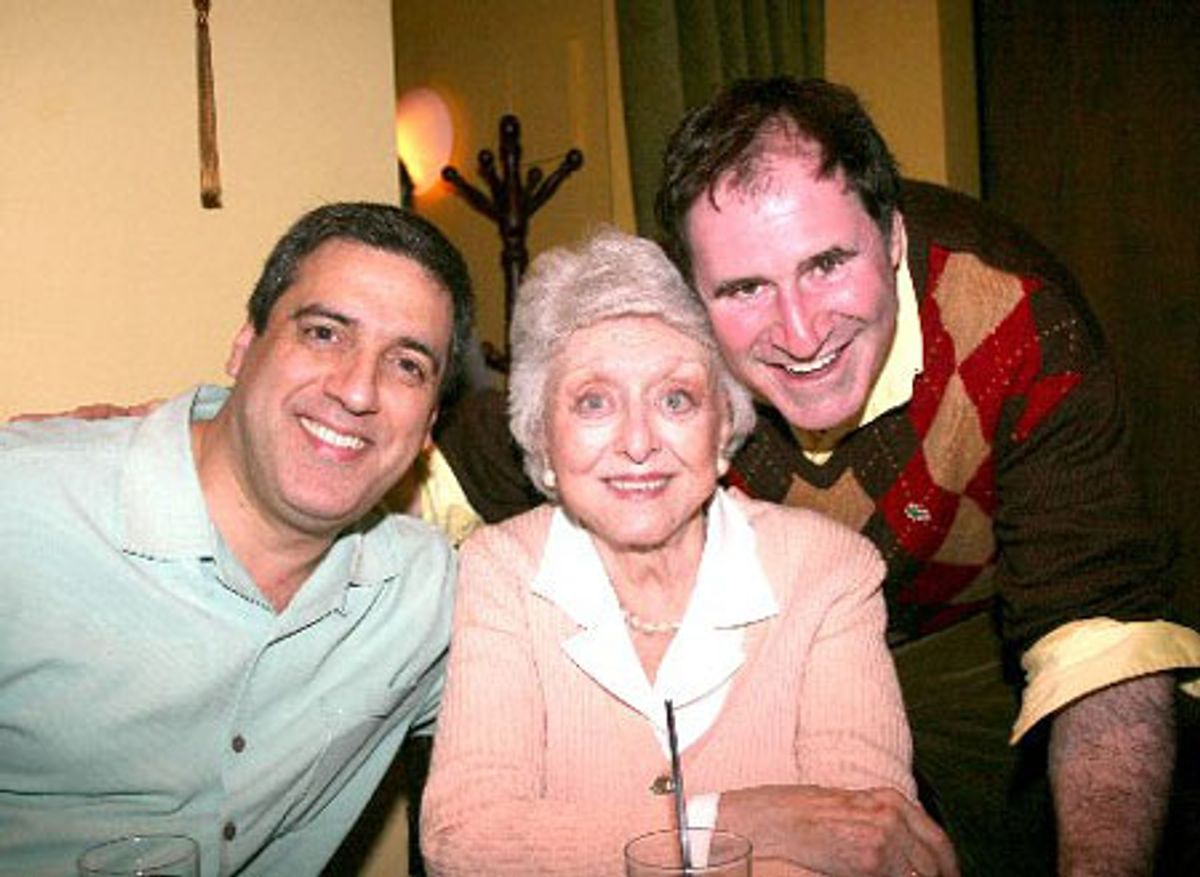 Frank Basile, Celeste Holm and Richard Kind at 