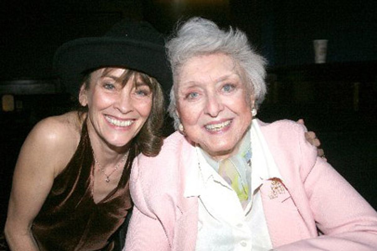 Gay Marshall and Celeste Holm at 