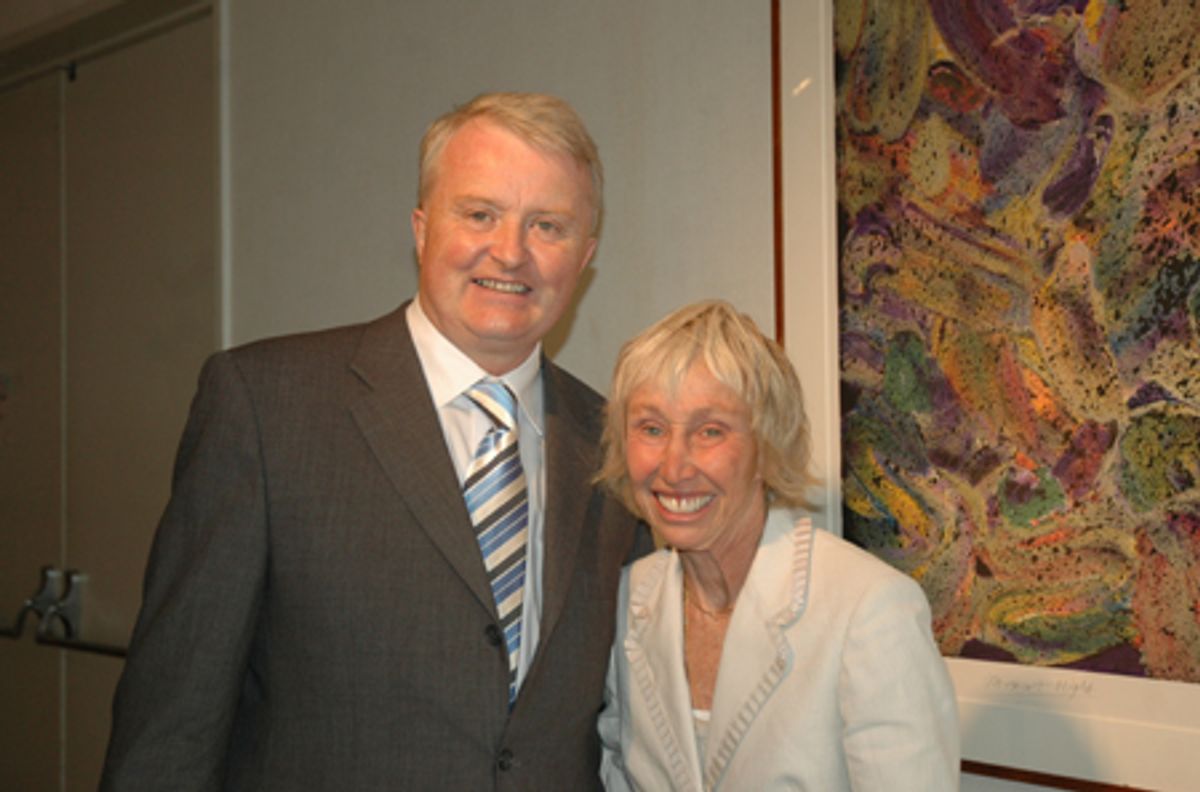 John Austin Connolly and Francine Horn at 