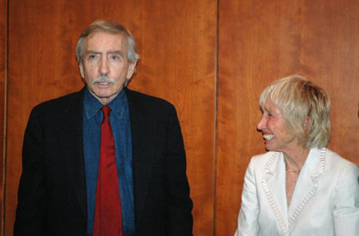 Edward Albee and Francine Horn at 